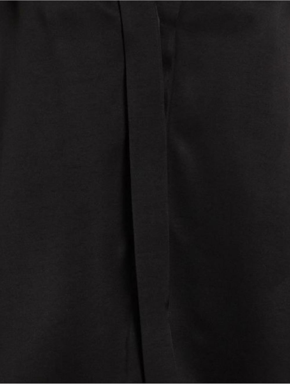 Sandro Paris “Lanna” Black Silk V-Neck Blouse Size 1 (US 4/6) - NWOT - Picture 3 of 6